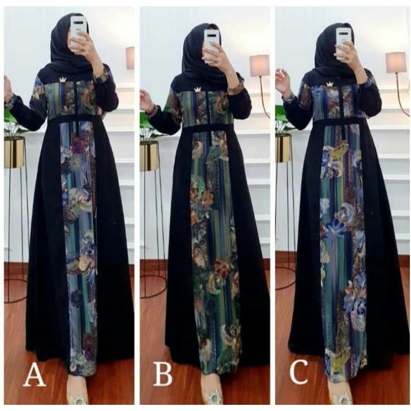 gamis jet black premium