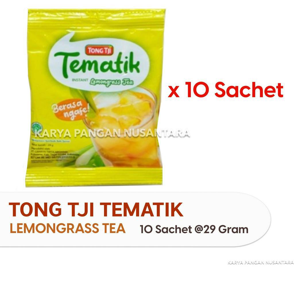 

TEH TONG TJI TEMATIK LEMONGRASS TEA TEH INSTANT SEREH TEA 10 SACHET