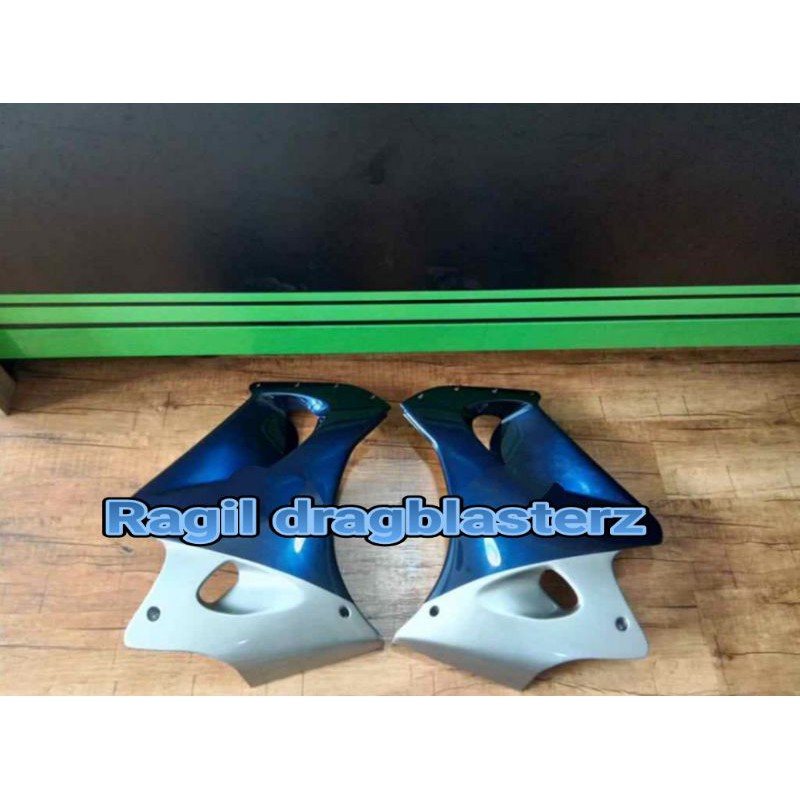 fairing bawah ninja rr old biru navy biru Dongker original Kawasaki