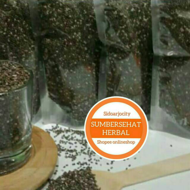 

Organik chia seed premium herbal rempah jsr