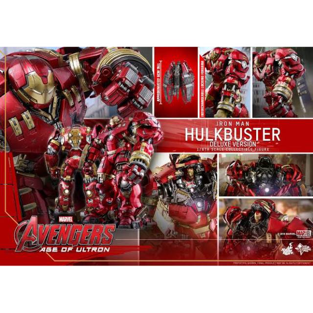 Hot Toys Hulkbuster Avengers age of ultron deluxe version
