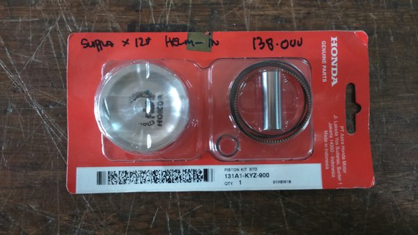 piston kit supra x 125 helm in supra x 125 fi ORIGINAL