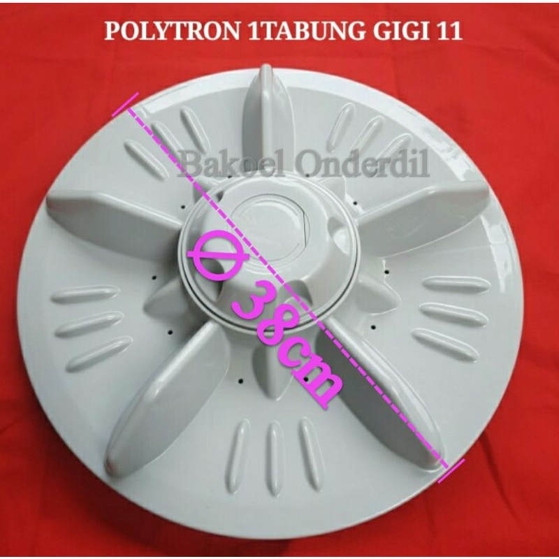 PULSTATOR 059C ∅ 38CM GG 11 MESIN CUCI POLYTRON TOP LOADING PAW 9511/9512/9513