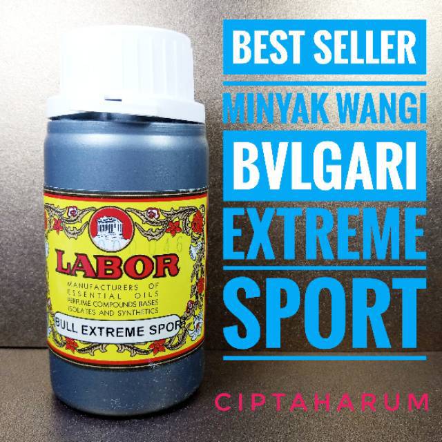 Terlaris biang minyak Parfum bulgari Bvlgari Extreme Sport - bull extreme sport 100 ml segel labor