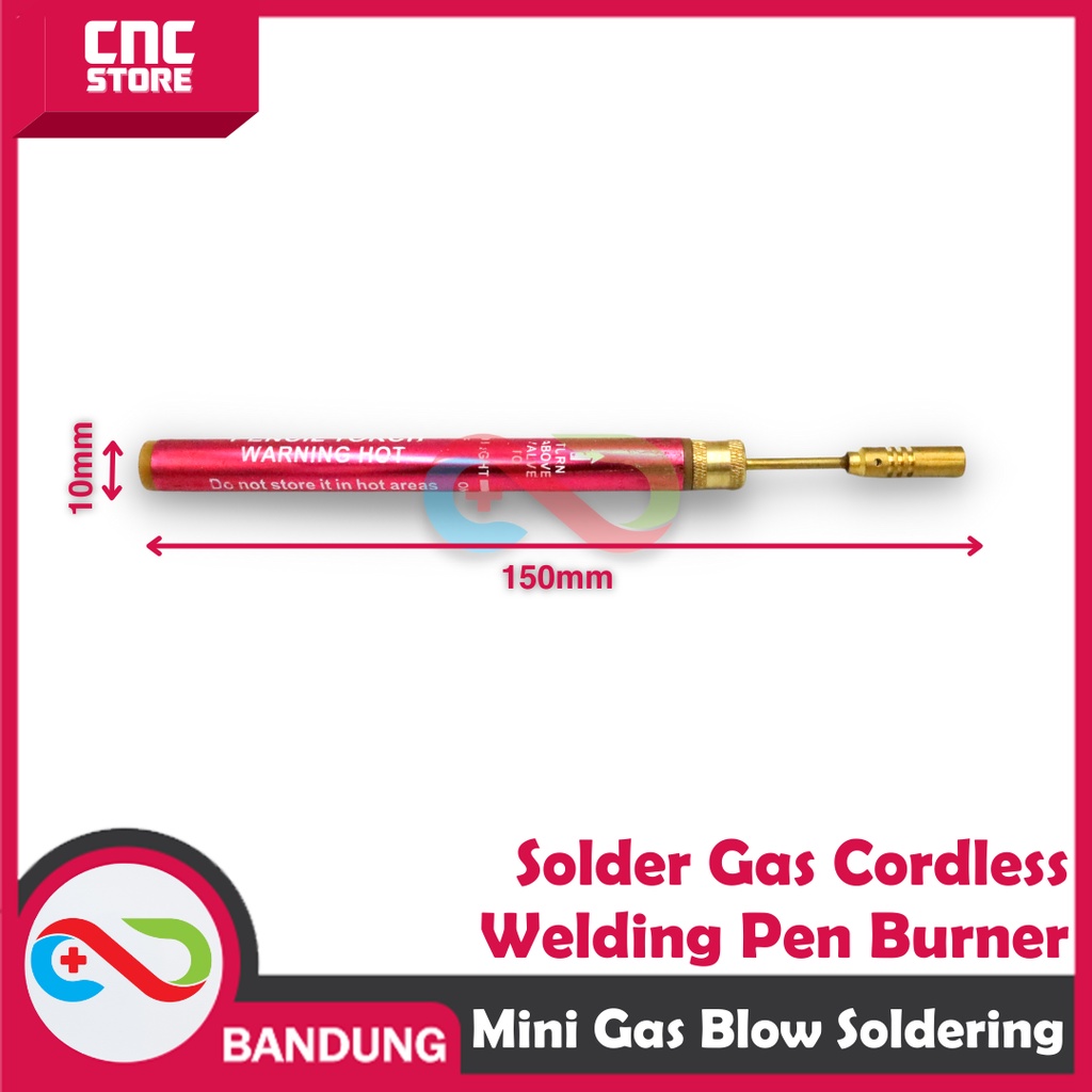 MINI GAS BLOW TORCH SOLDERING SOLDER GAS CORDLESS WELDING PEN BURNER