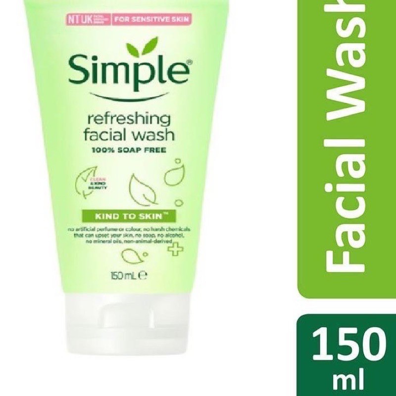 Skin refreshing. Simple kind to Skin refreshing. Titanium Skin Refresher face Wash иврит.
