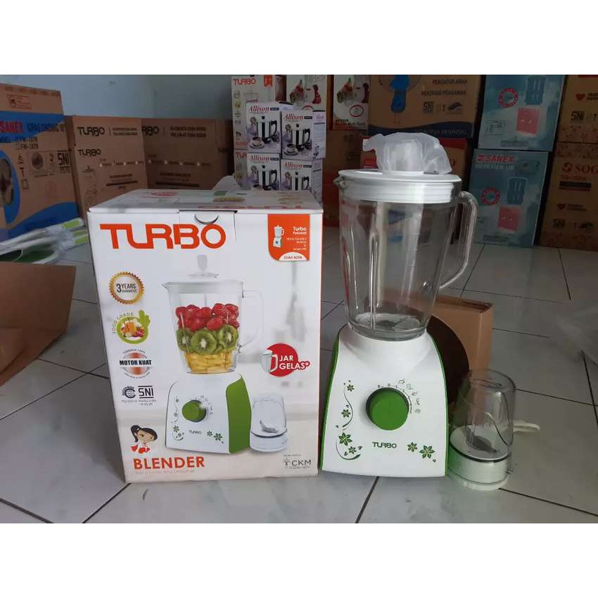 Blender TURBO (Kaca) EHM 8098 - INILAH BLENDER JAWARA!!