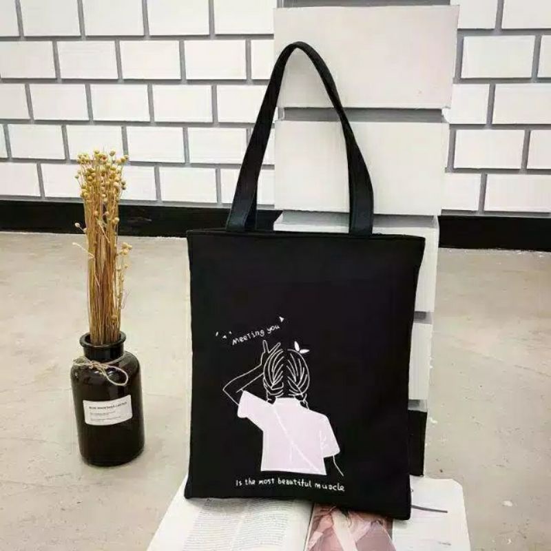 Arifirn Meeting You - Tas Tote Bag Wanita Murah