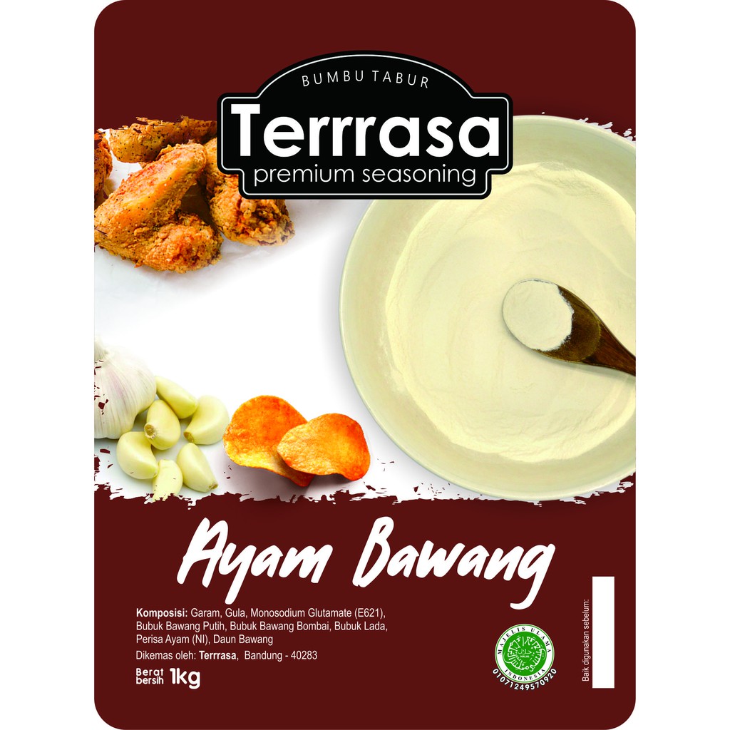 

(1kg) Jual Bumbu Tabur Rasa Ayam Bawang TERRRASA / Bumbu Kerpik