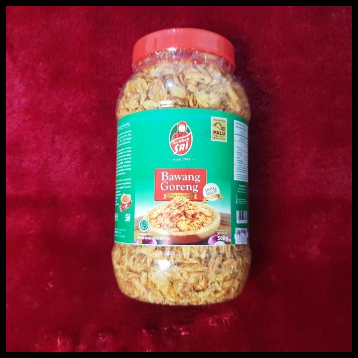

DISKON TERBATAS !!! BAWANG MERAH GORENG HJ MBOK SRI KHAS PALU UKURAN 500GR TERLARIS