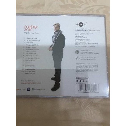 CD Maher Zain Thank You Allah Import Original