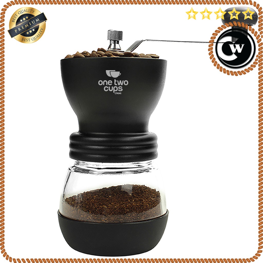 Manual Grinder Ceramic Burr Kuat dan Stabil | Penggiling Kopi Manual