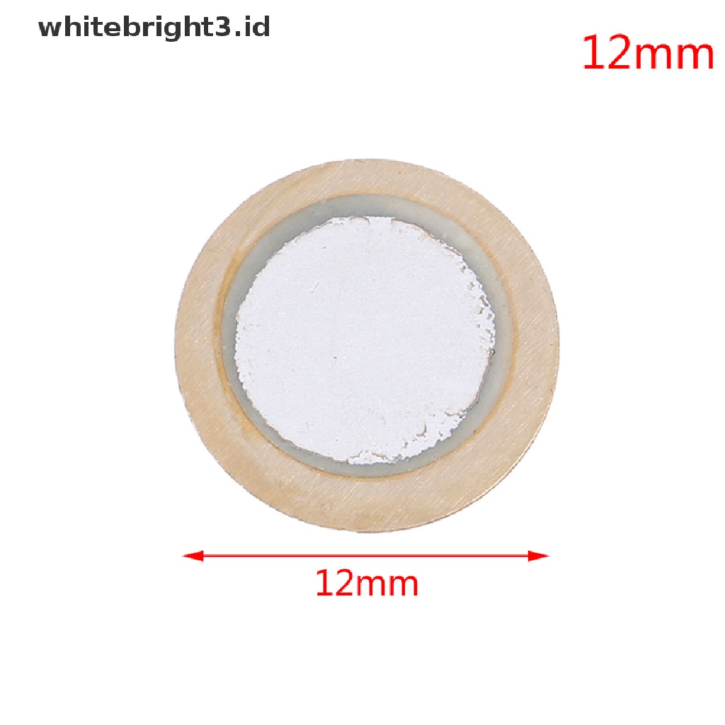 (whitebright3.id) 10pcs Disk drum trigger 12-50mm Bahan Tembaga Dengan sensor Suara