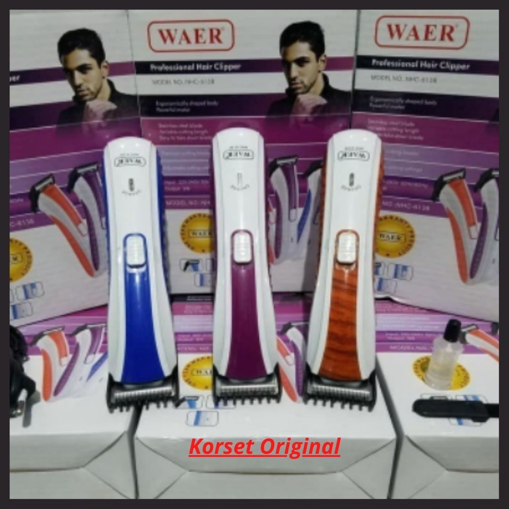 ALAT CUKUR RAMBUT ALAT CUKUR RAMBUT JENGGOT KUMIS NHC6138 CHARGER PORTABLE NOVA NHC 6138 ORIGINAL be