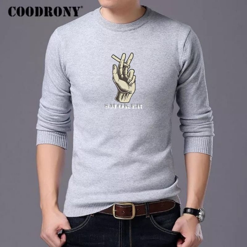 COD/DS/BAJU SWEATER SMOKER XL