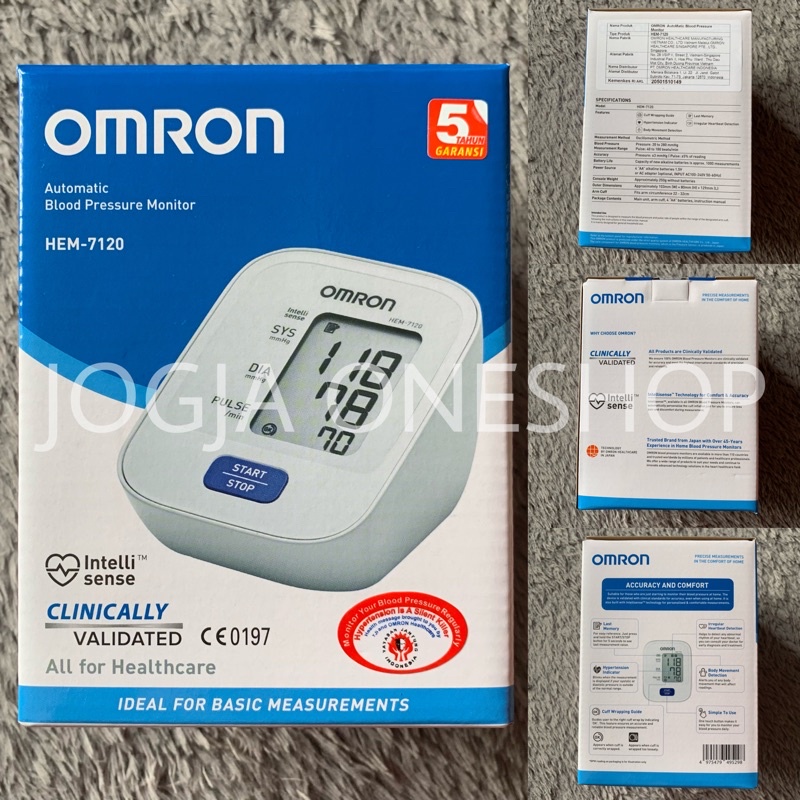 TENSIMETER DIGITAL OMRON HEM 7120 - TENSIMETER OMRON DIGITAL ORIGINAL - TENSIMETER DIGITAL OMRON TER