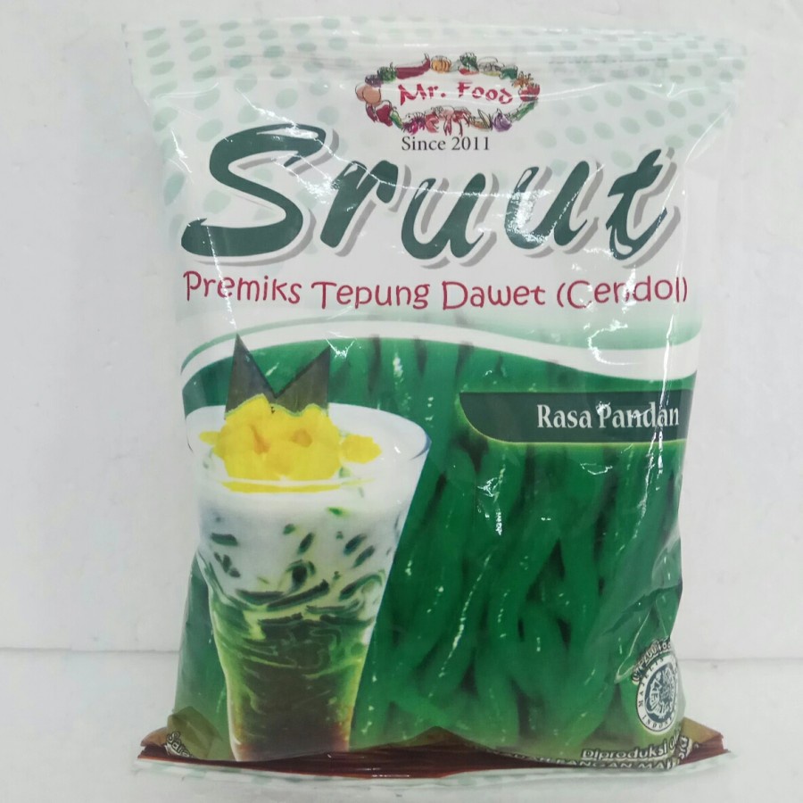 

Mr. Food Tepung Dawet/Cendol Pandan / Vanilla 100gr