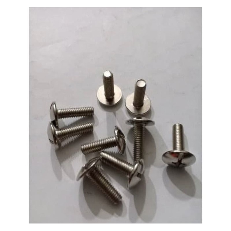 Baut Body Motor Grand Ukuran 6 x 16 mm Nekel