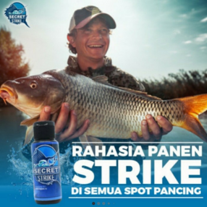 Umpan pancing secret strike 60 ml