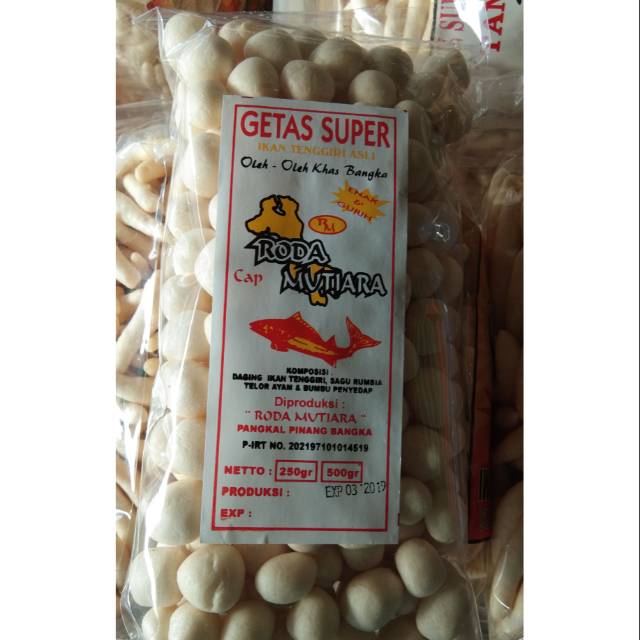 

kerupuk Getas cap roda mutiara 1