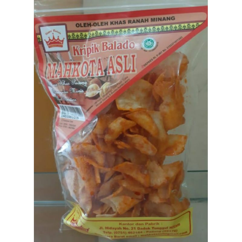 

kripik balado bulat durian mahkota asli 250 gram