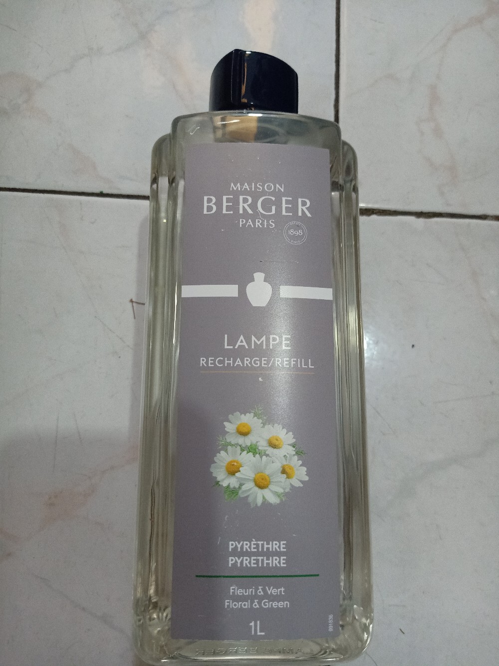 Anti Mosquito / Pyrethre 1000 Ml / 1l - Refill Fragrance Oil Aromaterapi Lampe Berger Maison Berger