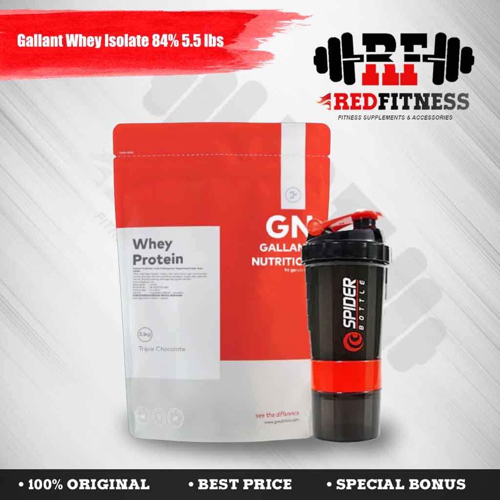 GN Gallant Nutrition Whey Protein Isolate 84% 5.5 lbs 100 Serving / Go Nutrition WPI