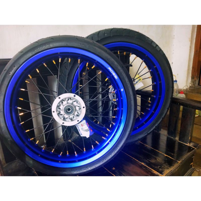 velg set supermoto klx / ban set supermoto / whelset KLX 17 300-350