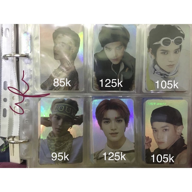 TAEYONG HOLOGRAM PHOTOCARD (stande, keyring, sticker, nct 2018) NEOZONE REGULAR RESONANCE SUPERHUMAN