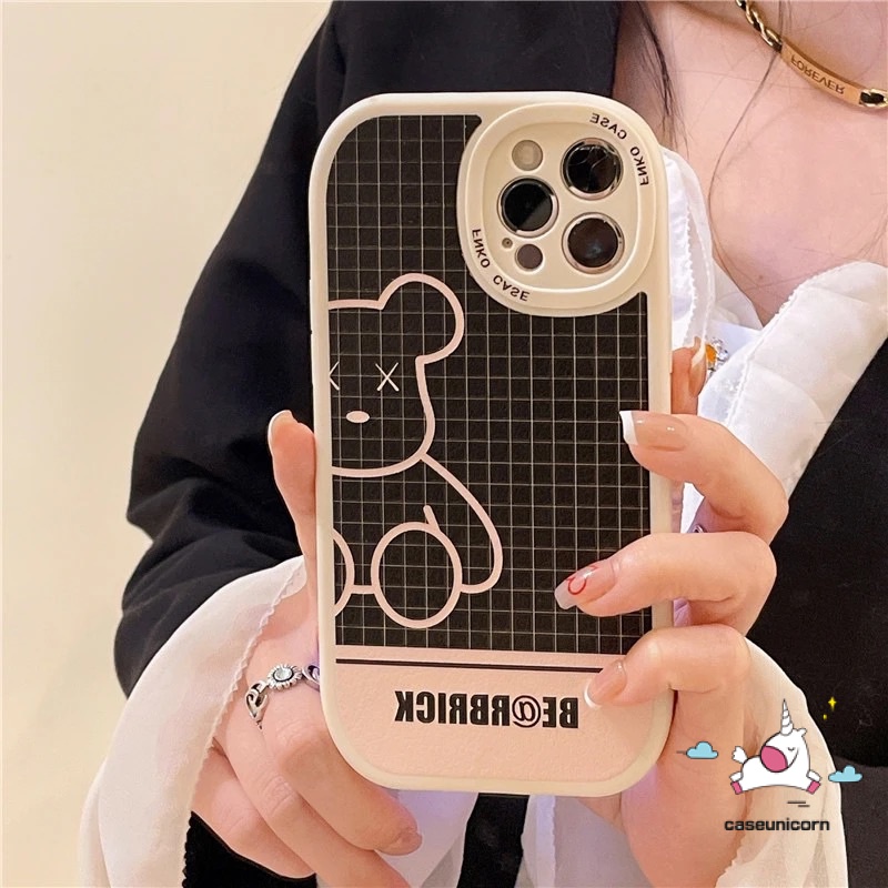 Casing Soft Case Realme C53 C25Y C55 C15 C21Y C30 C12 10 Pro Plus C31 C35 C25 C25s C11 C17 GT C20 C20A C3 C21 8i 6i 5 5i 9i 7i 6 5s 8pro 6s 7 Trendy Merk Violent Sarung TPU Beruang