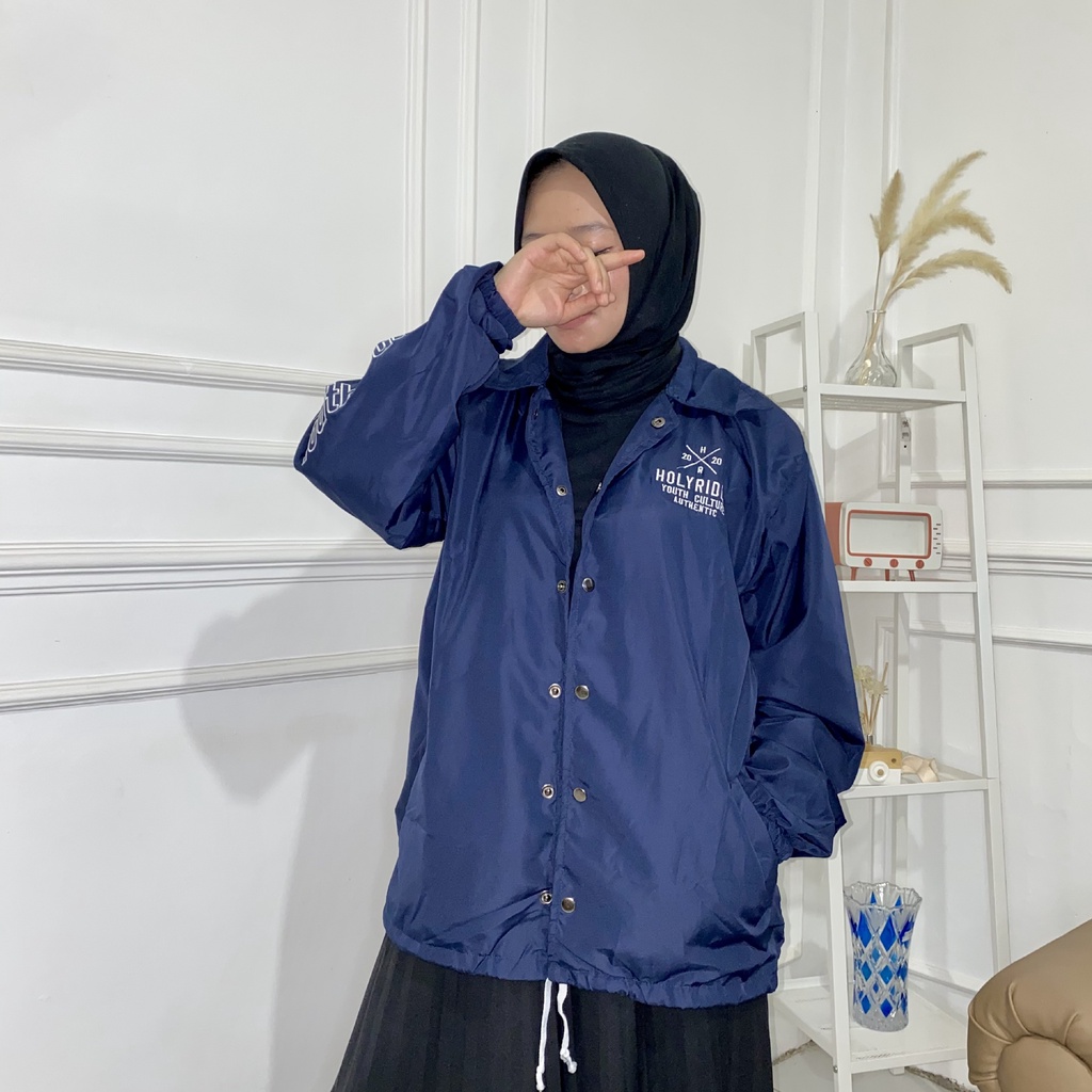 YOUTH CULTURE Coach Jacket holyrider BORDIR NEVY II Jaket Coach model winbacker