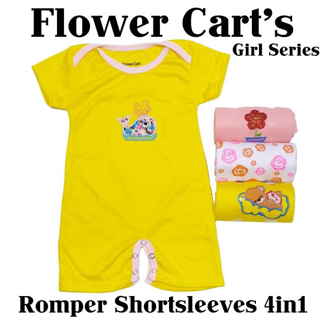 Romper Flower Cart (SNI) isi 4pcs