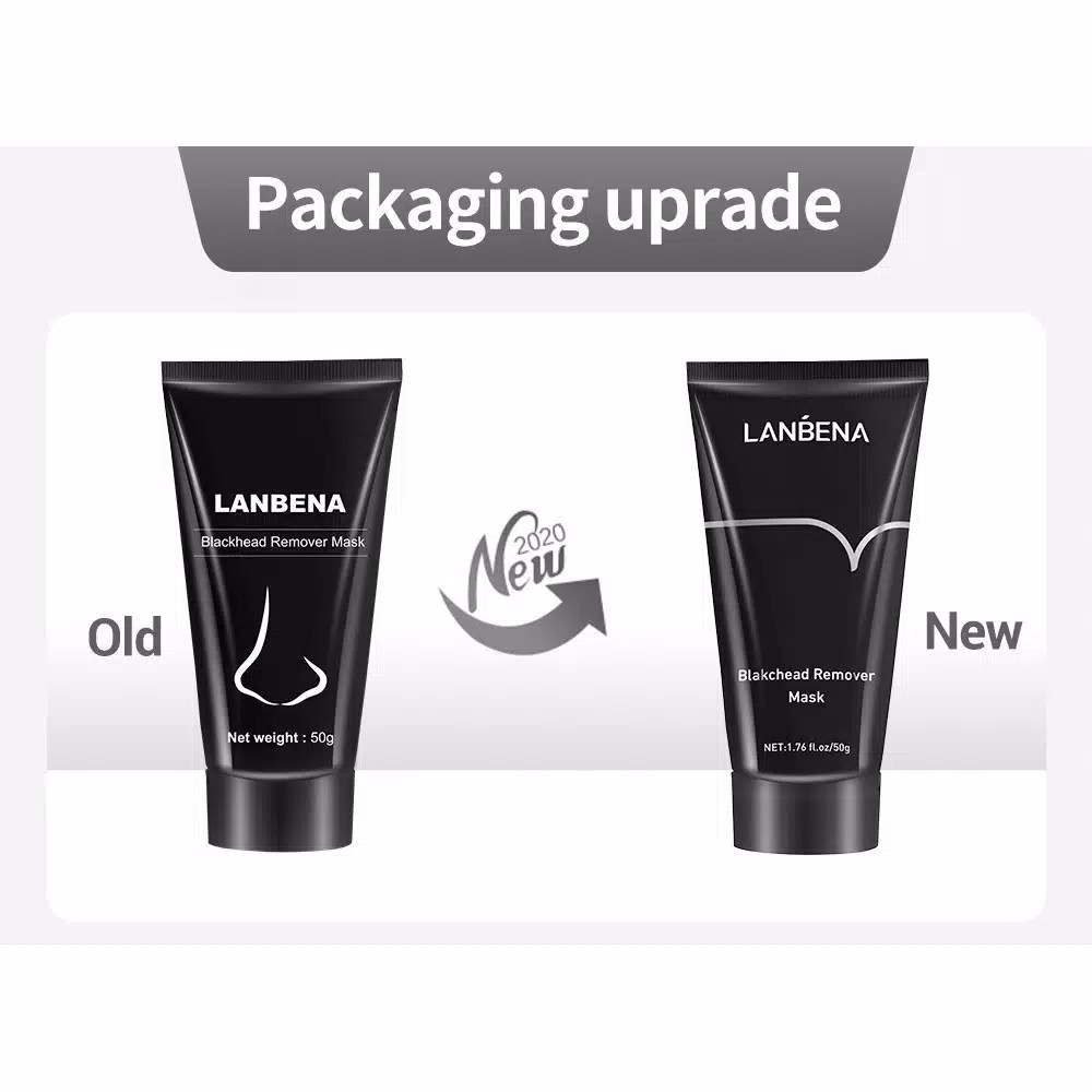 Lanbena Blackhead Remover Mask Peel Off Mask Acne Treatment Remover Nose Black