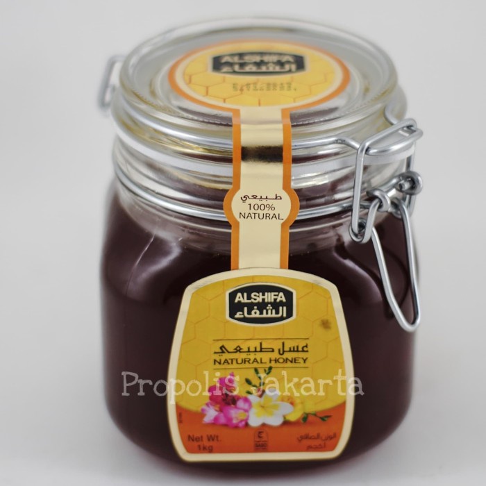 

madu- madu al shifa / alshifa 1kg / 1 kg natural honey arab asli original -madu.