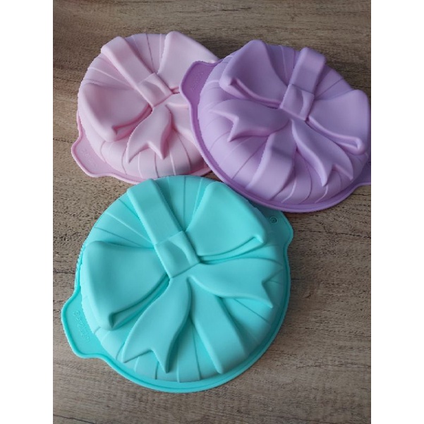 silicon puding gift pan bulat