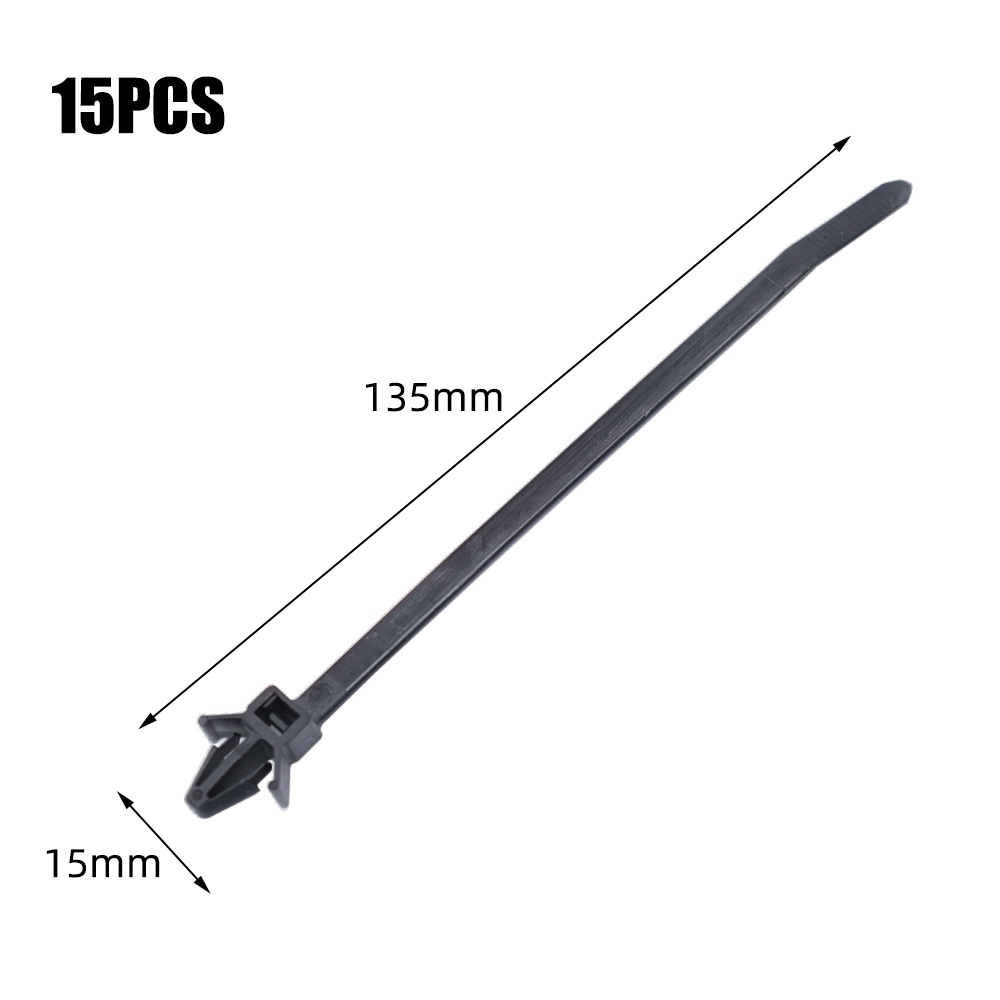 15 Pcs Tali Pengikat Kabel Bahan ABS Untuk Mobil