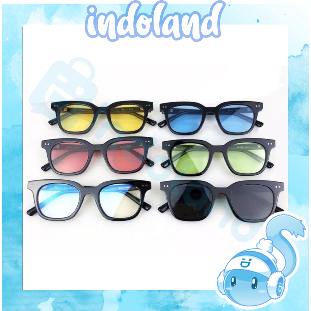 ☀ INDOLAND ☀  Kacamata Hitam Wanita/Pria Sunglasses Korean Fashion Small Candy Color Kacamata Hitam Wanita/Pria Sunglasses Korean Fashion Small Candy Color G013