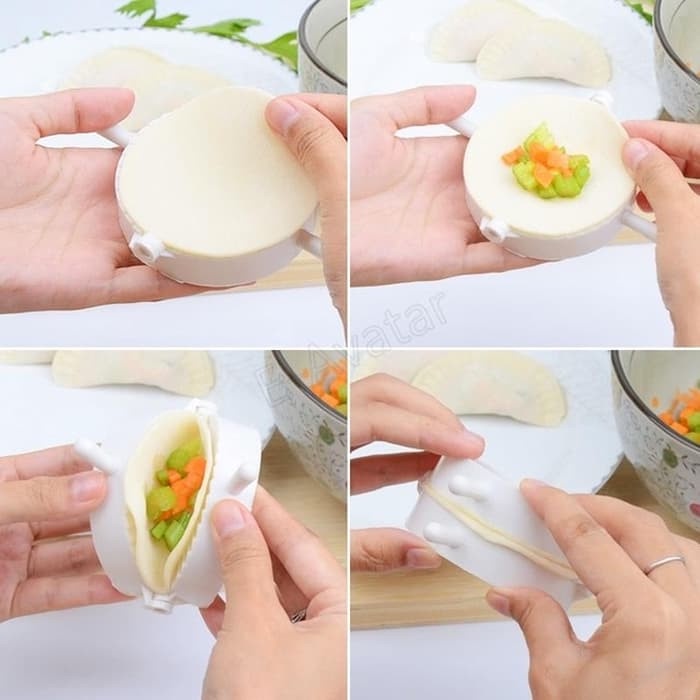 Cetakan Dumpling Gyoza Pempek Alat Pembuat Molding / Cetakan Pangsit / Alat Pencetak Pastel Simple