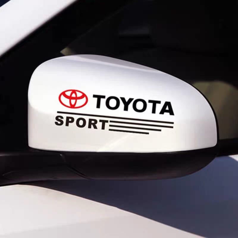 2buah Kaca Spion Mobil Stiker Mobil sticker Stiker Kaca Bolak Balik Tarik Bunga Stiker Hias Aksesoris Mobil