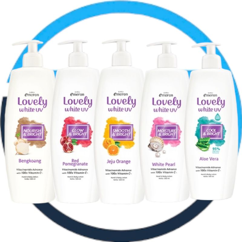 Emeron Lovely White UV Hand &amp; Body Lotion 500ml