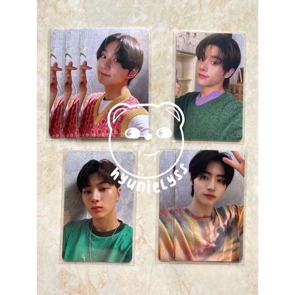 Enhypen Shopee VC Kpopmerch Benefit Heeseung Jake Jungwon Jay Photocard