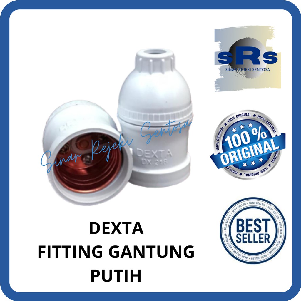 DEXTA FITTING GANTUNG/ FITING GANTUNG - PUTIH