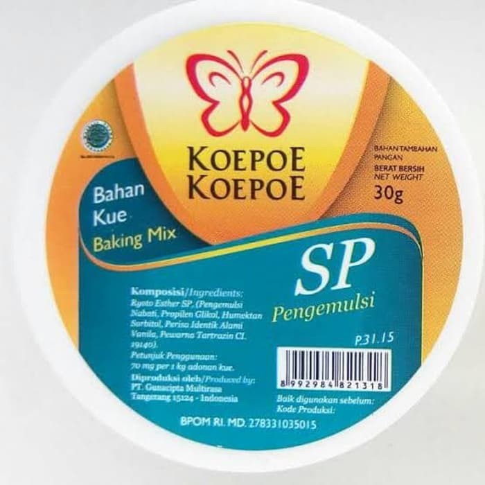 

SP Emulsifier 30gr Cap Koepoe Koepoe