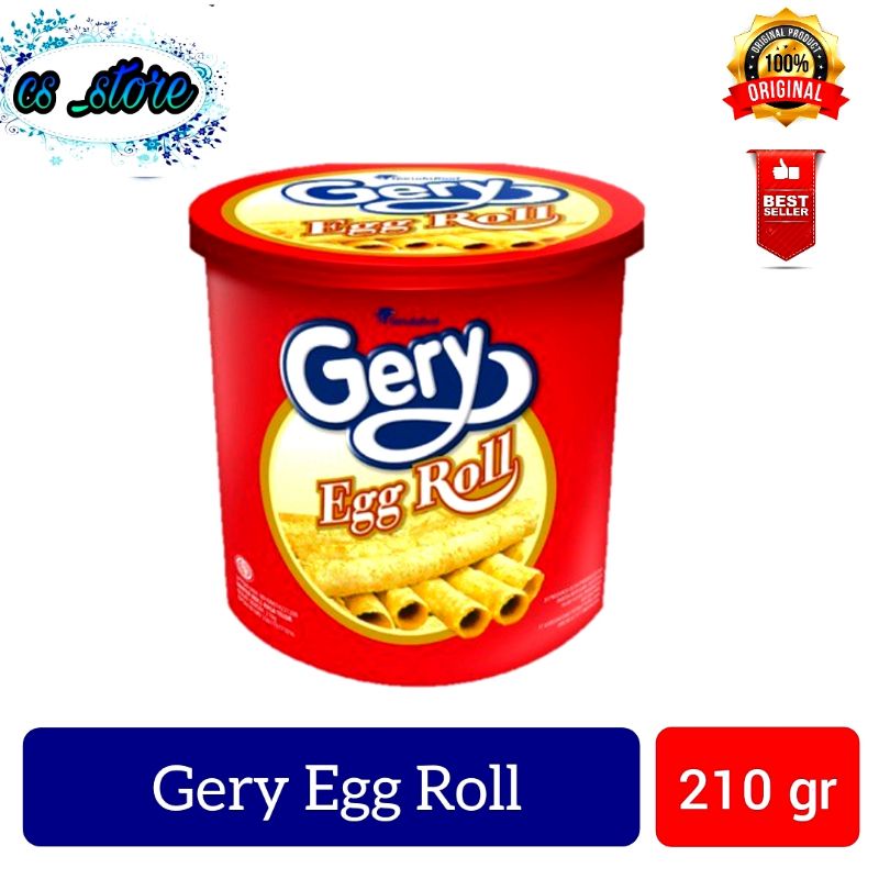 

Gery Egg Roll 210gr Toples