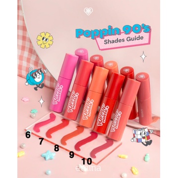 Emina Poppin Matte Lip Cream | 90s Edition x Chatime