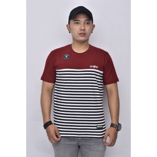 KAOS D'FLOW ORIGINA MAROON STRIPE