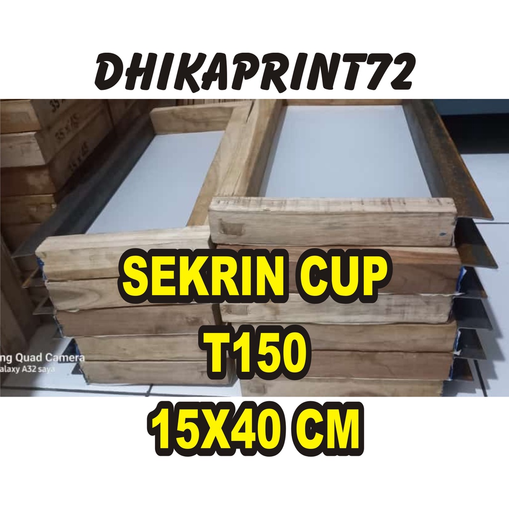 

SEKRIN SABLON CUP T150 15X40 CM PUTIH