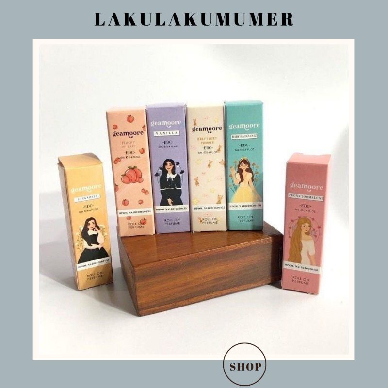 BPOM 6ml Roll On PARFUM NON ALKOHOL PARFUME GEAMOORE GEAMORE