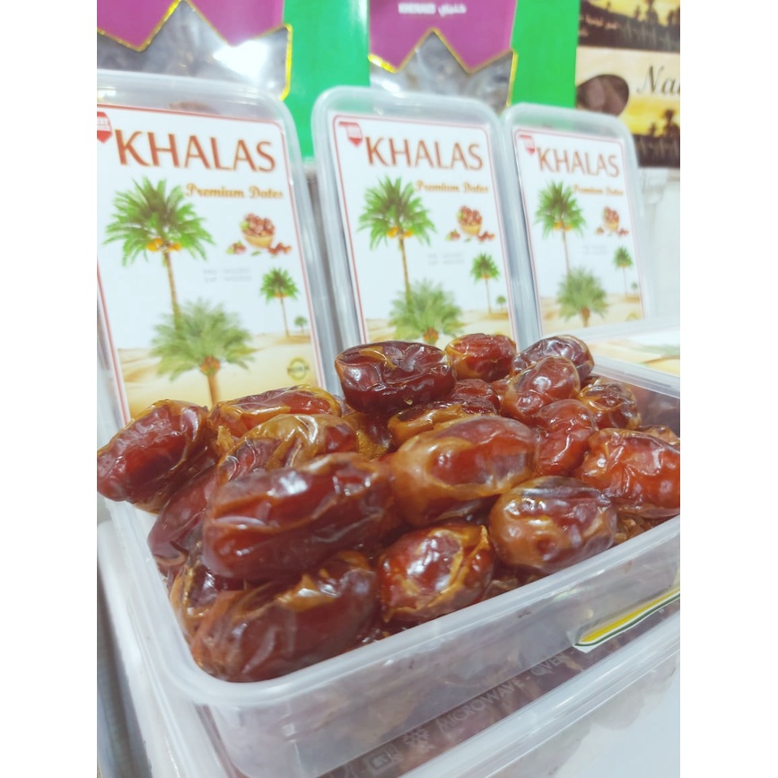 KURMA KHALAS 1kg / KURMA KHALAS / KURMA MURAH / KHALAS AL SAAD / KURMA KHALAS