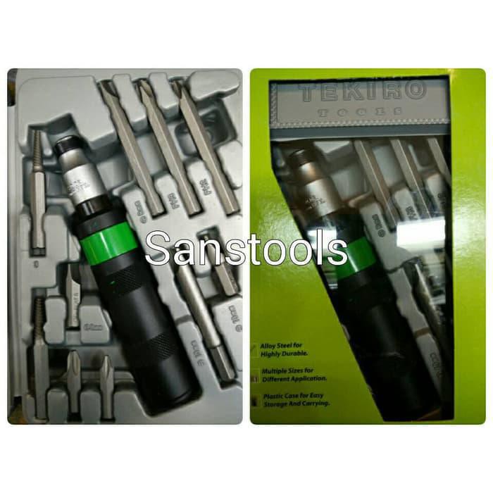 obeng ketok putar obeng ketok set TEKIRO 11PCS JAPAN